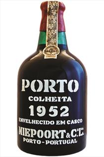 Port, Rich Tawny Aged in Cask, Colheita, Envelhecido em Casco, Niepoort, Porto, Portugal, 1952