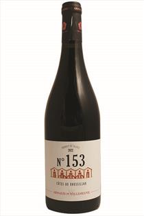 Cotes de Roussillon Rouge No.153, Arnaud de Villeneuve, Languedoc, France, 2022