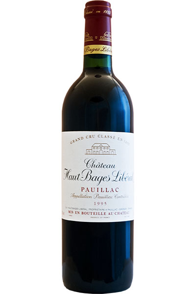 Chateau Haut-Bages Liberal, 5eme Cru Classe, Pauillac, Bordeaux, France, 1995