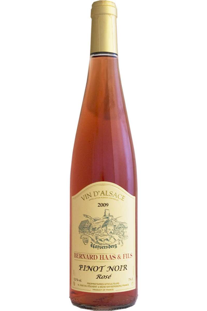Pinot Noir Rosé, Bernard Haas & Fils, Côtes de Kaysersberg, Alsace, 2019