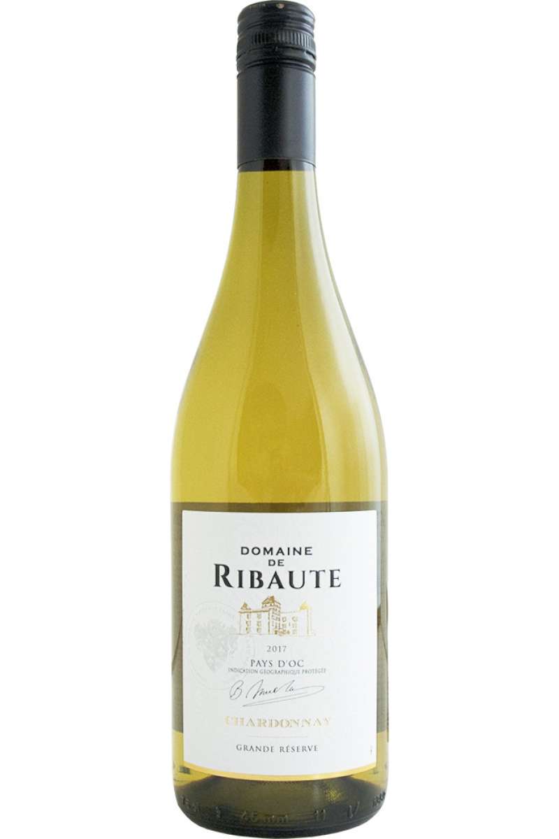 Chardonnay, Grande Réserve, Domaine de Ribaute, Pays d'Oc IGP, Lieuran-lès-Béziers, France, 2021